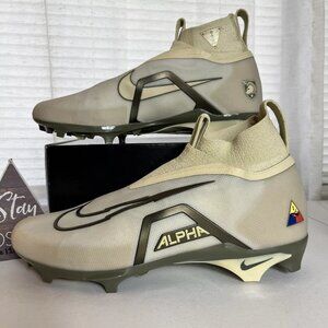 Nike Alpha Menace Elite 3‎ Mens Size 9 Army West Point Football Cleats SMU P